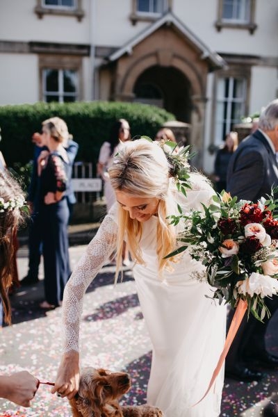 Bride's hand tied bouquet