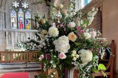Susie & Josh, Church flowers